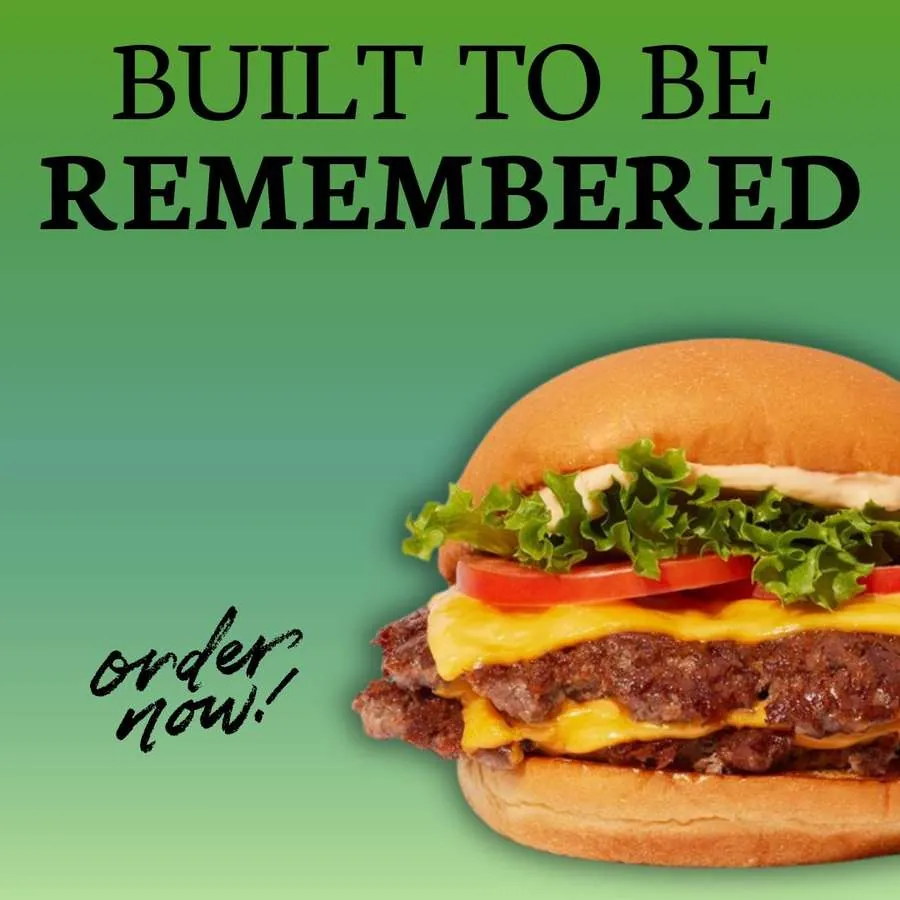 Shake Shack social media concept: Built to be Remembered