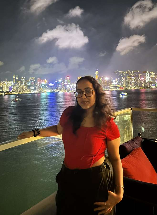Ghanjani Jain, graphic designer and fine artist in Hong Kong