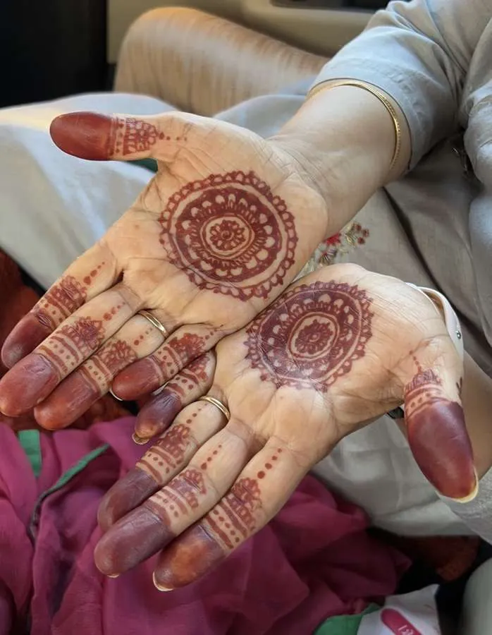 Mehendi henna design 6 by Ghanjani Jain, Hong Kong