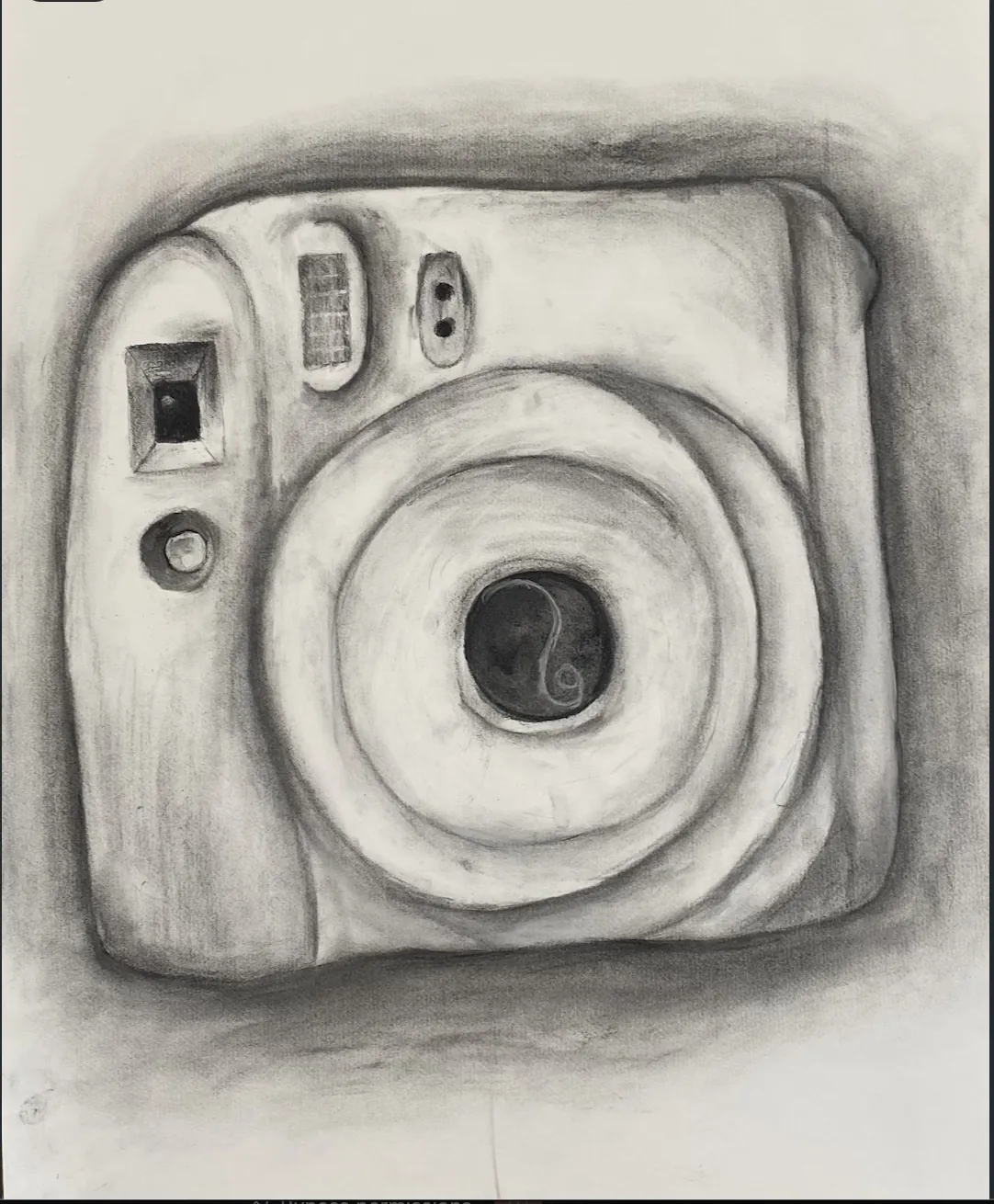 Instax Camera — Charcoal by Ghanjani Jain