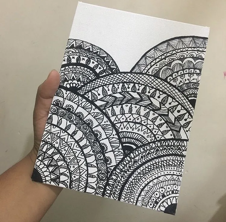 Mandala artwork by Ghanjani Jain
