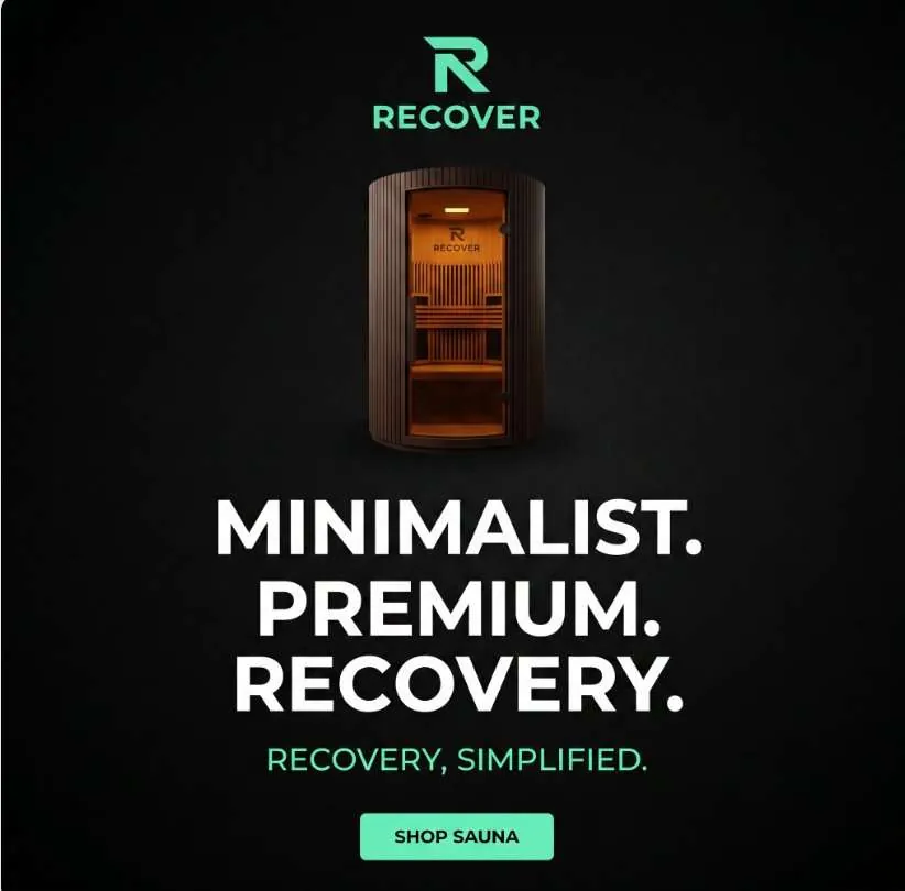 Recover Asia social media post: Minimalist Premium Recovery