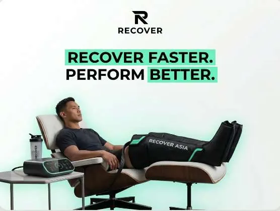 Recover Asia social media post: Recover Faster