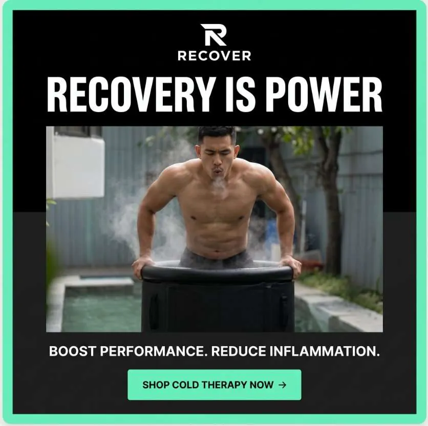 Recover Asia social media post: Recovery Is Power